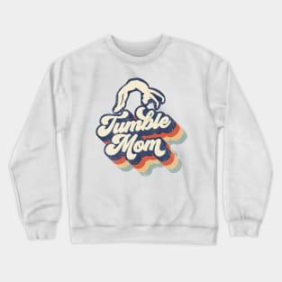 Retro Tumble Mom Mother's Day Crewneck Sweatshirt